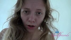 Morning fucky-fucky with female next door in hotel room (Riley Star) inward cum shot and more filmed Pov